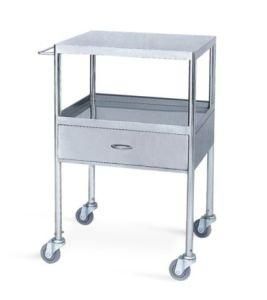 Hospital Instrument Trolley Nursing Trolley Anesthesia Trolley (HR-742)