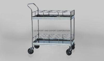 Bottle Trolley LG-AG-Ss021 for Medical Use