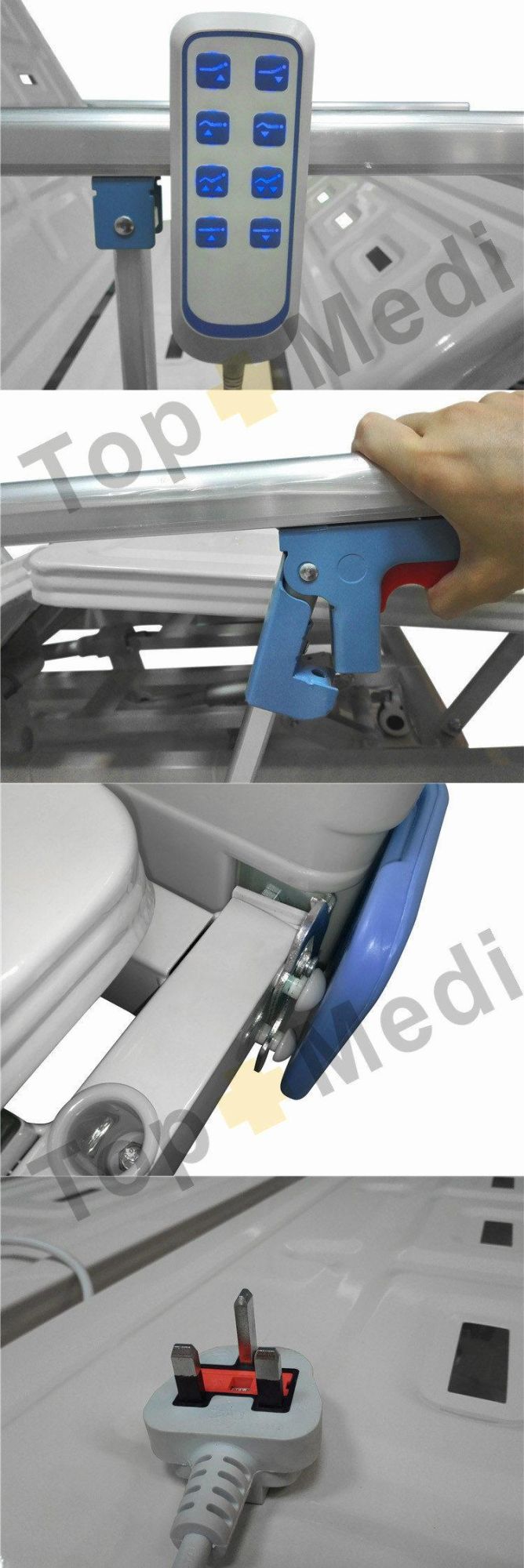 3-Function Folding Electric Power Motor Hospital Bed Appliances Philippines