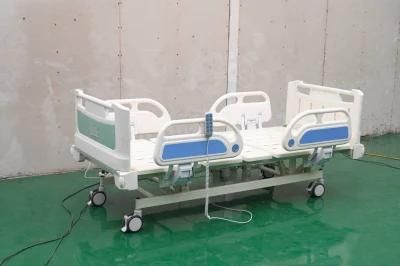 R01-E Electric Five Function ICU Patient Bed Medical Bed Good Headboard