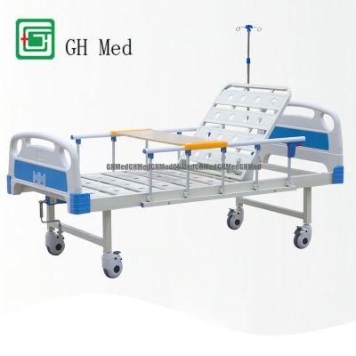 with CE Approved Manual Hospital Beds Simple Beds for Patient