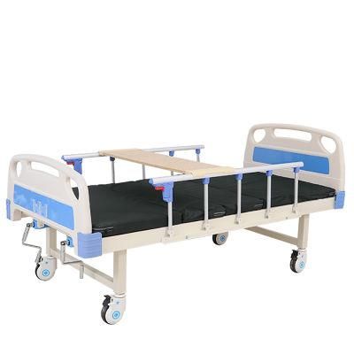 Cheap Price Factory Wholesale Hospital Equipment Patient Medical Two Cranks Manual Hospital Beds Fowler Bed