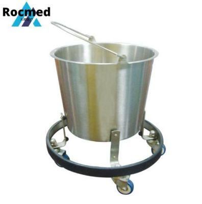 Cheap Price Hospital Medical Use Operating Room Stainless Steel Kick Bucket