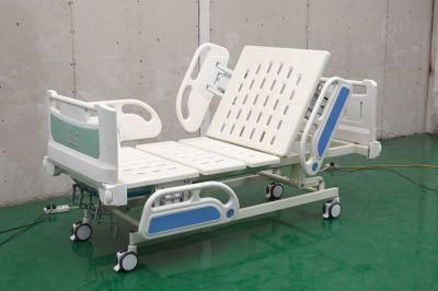 Clinic Patient Treatment Furniture Five 5 Functions Manual Medical Intensive Care ICU Nursing Hospital Bed