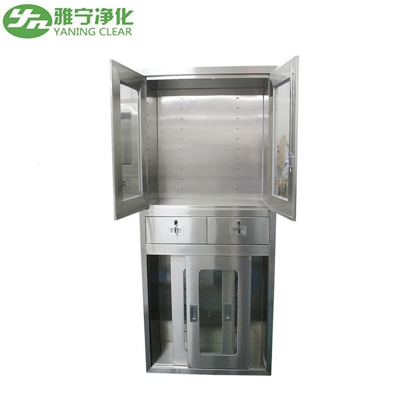 Yaning Stainless Steel Medical Cabinet for Hospital