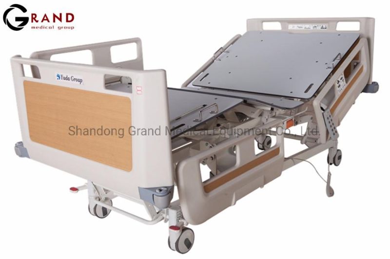 Available Famous Brand High Quality Four Function Electric Adjusted Hospital Bed Medical Equipment Factory Price