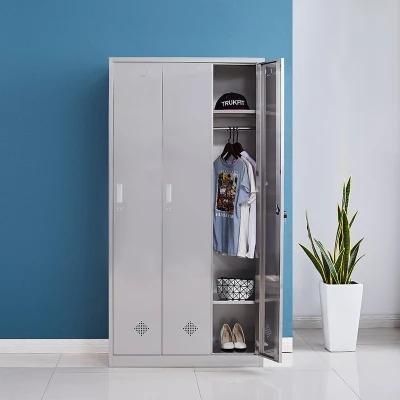 Factory Direct Sale Medical Furniture Instrument Stainless Steel Locker Storage Hospital Cabinet