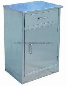 Medical ABS Cabinet Hospital Bedside Cabinet Storage Locker with Drawer