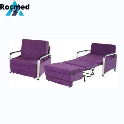 Multi Function Widen Seat Sleeping Bed Attendant Chair