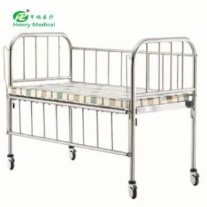 Hospital Pediatric Bed Stainless Steel Children Bed (HR-701)