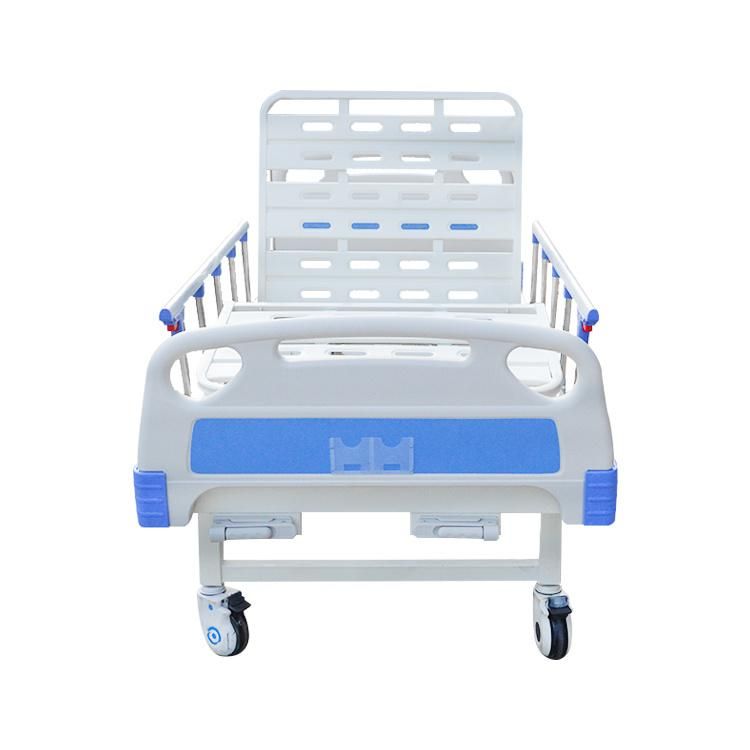 R04 Medical 2 Function Manual Hospital Patient Bed with Double Cranks