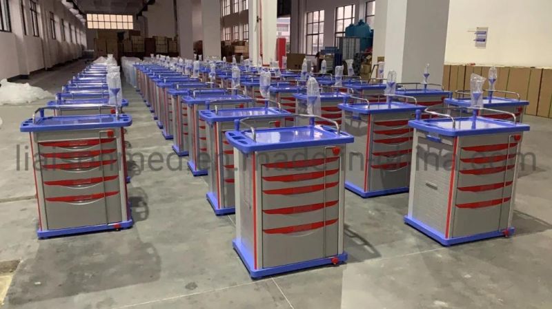 Mn-Ec002 Emergency Room Fresh ABS Medical Trolley