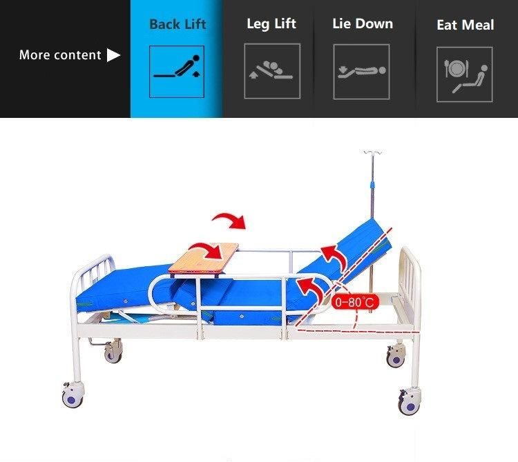 Multifunctional Nursing Bed/Medical Bed/Elderly Hospital Bed/up and Down Bed