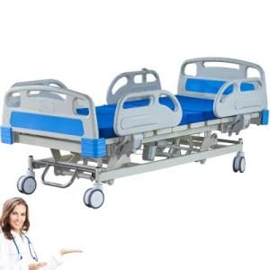 Quick Delivery Electric Hospital ICU Bed with Dining Table Board