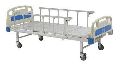 Medical Equipment Furniture 2 Crank Manual Hospital Bed