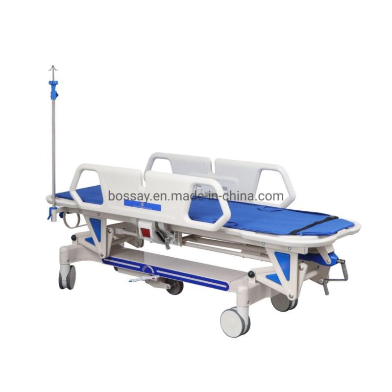 Fold Able Automatic Hospital Bed Stretcher Medical Trolley