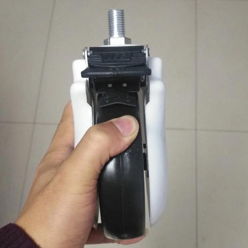 High Quality Factory Price 3/4/5 Inch Tread Stem Medical Caster for Hospital Bed