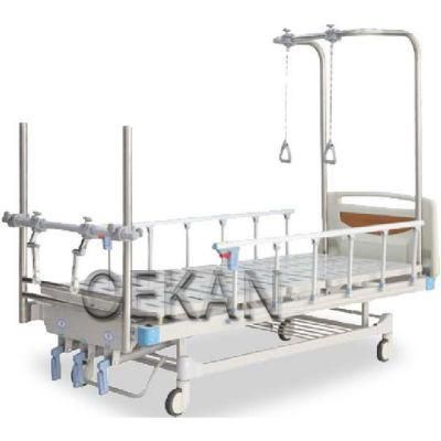 Hospital Orthopedic 3 Function Cranks Traction Bed Medical Patient Nursing Care Bed