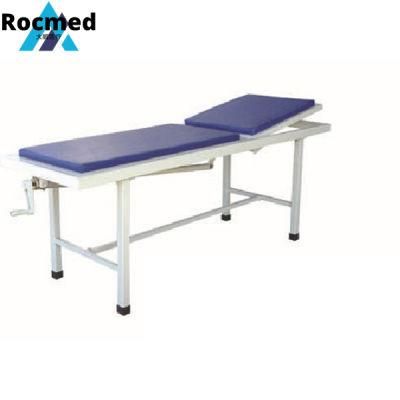 Single One Crank Examination Table Medical Patient Exam Bed, Examination Couch