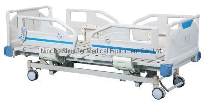 D-3A ABS Guardrail Metal Frame 3 Function Medical Bed ICU Hospital Bed