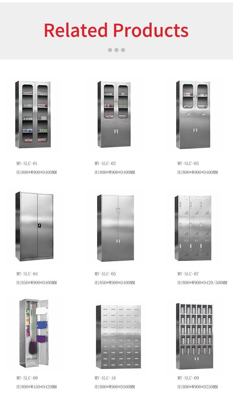 Hospital Stainless Steel Drug Cupboard for Appliance My-SLC-14