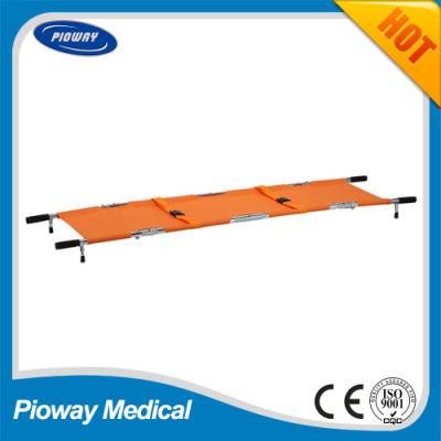 Hospital Portable Aluminum Folding Ambulance Stretcher (RC-F6)