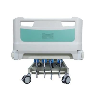 for Patients 4 Cranks 5 Function Manual Hospital Nursing Bed Medical Bed