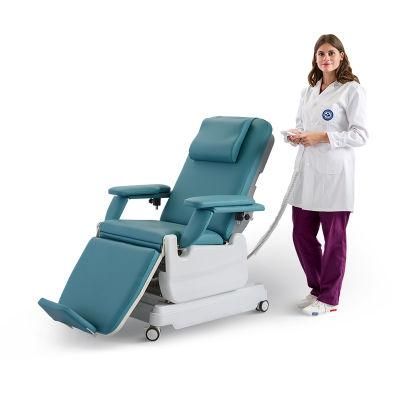 Ske-120A Multi-Function Medical Blood Drawing Donate Hemodialysis Chair