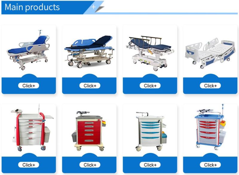 Hospital Furniture Manufacturer Supplies Good Price 2 Cranks Bed