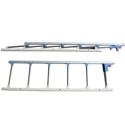 Aluminum Alloy Protective Collapsible Railing Hospital Bed Side Railing