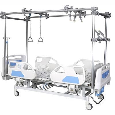 GB4e Four Cranks Manual Medical Nurse Patient Orthopedic Traction Bed