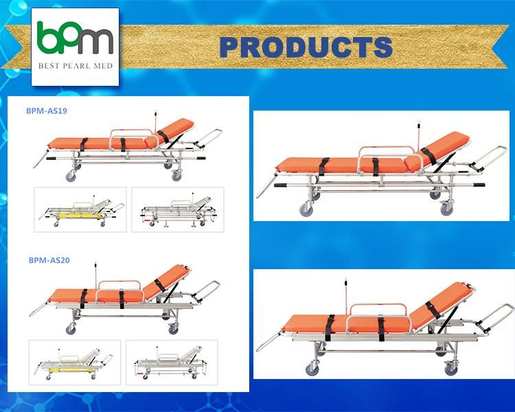 Bpm-As19 Medical Patient Transport Low Position Ambulance Stretcher for Sale