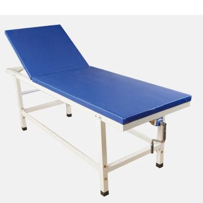 Factory Price Medical One Crank Manual Patient Examination Bed for Hospital and Clinic