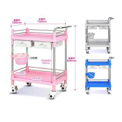 Hospital Home Use Stainless Steel Cart Trolley Xt1170