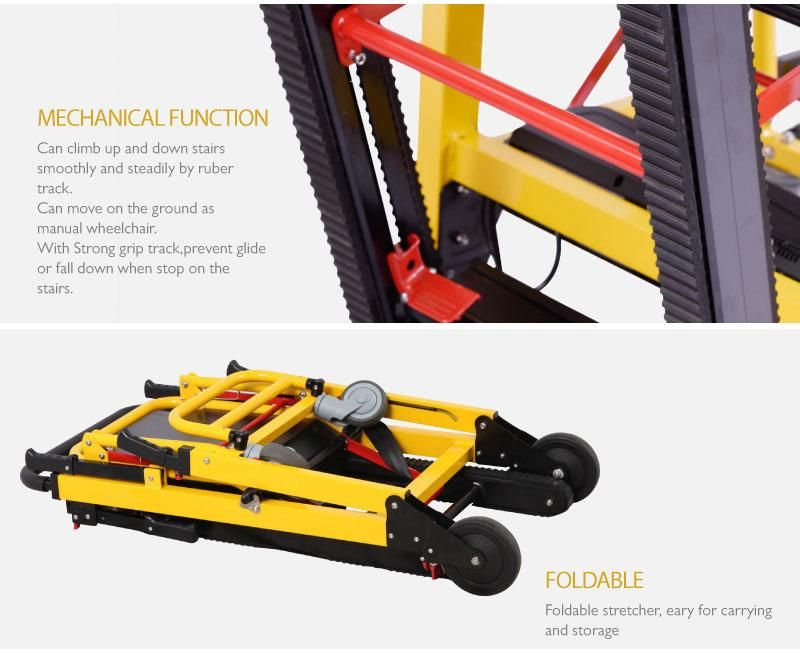 Skb1c02-1 Medical Manual Stair Stretcher for Downstairs