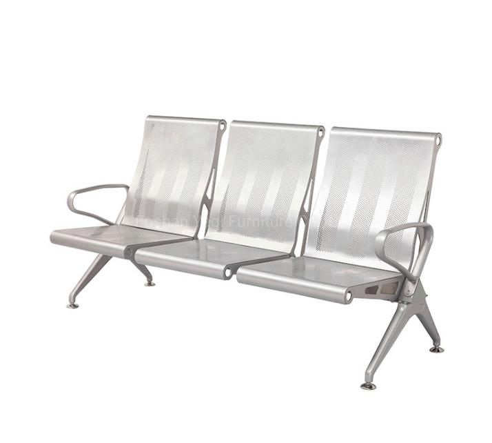 Hospital Metal Waiting Chair Airport Bench Chair Bank Seating (YA-J108)