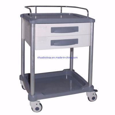 Medical Beautiful Plastic Trolley for Hospital Drug