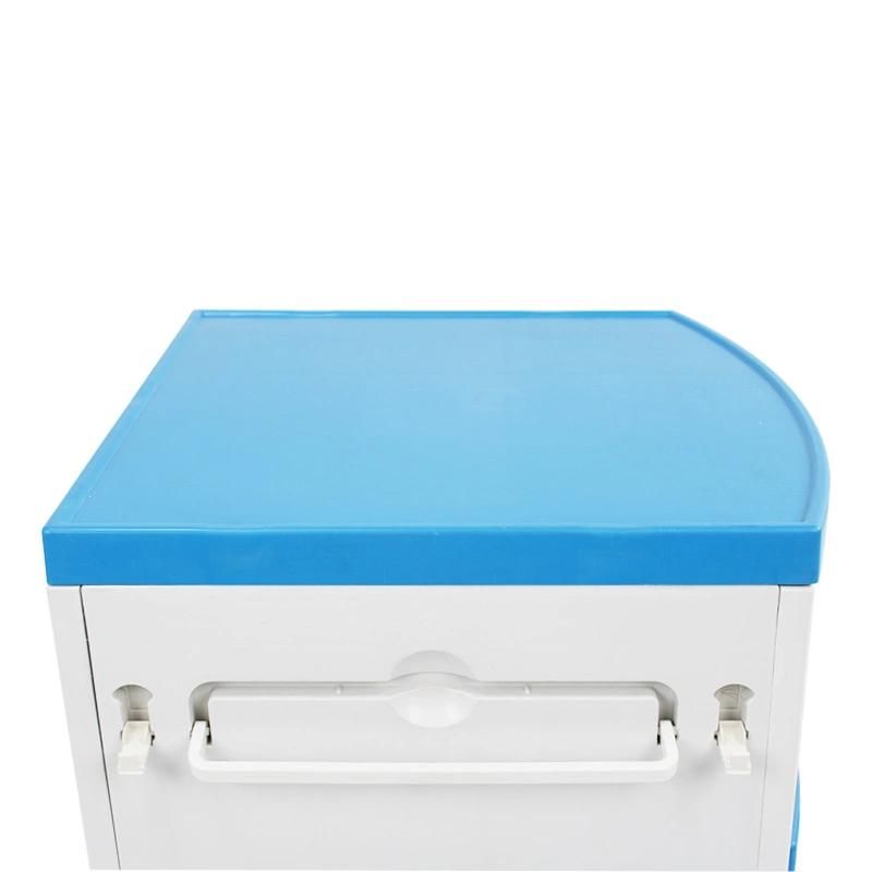 HS5404 ABS Plastic Medical Portable Storage Furniture Hospital Bedside Cabinets with Low Price
