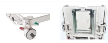 Adjustable ABS Panel for Hospital Bed for Disabled Patient