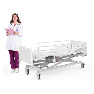 Y6n6s Clinic Electric ICU Lateral Tilt Medical Hospital Bed with Height Adjustable