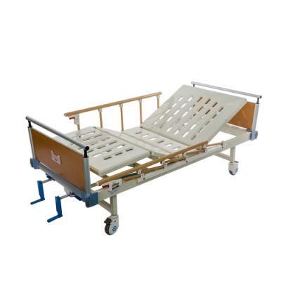 Aluminum Alloy Guardrails 2 Function Hospital Bed Price Bc02-2b