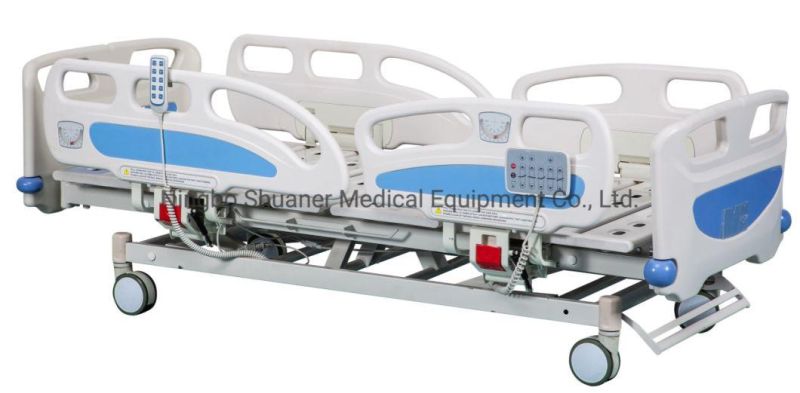Electric Hospital Bed Medical Adult 5 Function Nursing Patient Bed Care Care Bed