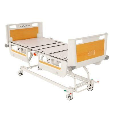 Four Function Electric Hospital Nursing Bed Medical ICU Bed for Hospital Patient Nursing Equipment