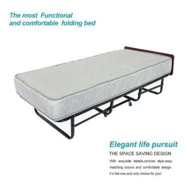 Homestay Extra Rollaway Folding Bed Portable on Wheels Twin Size Beds
