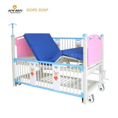 HS5144 2 Cranks 2 Function Fowler Manual Hospital Medical Children Pediatric Bed