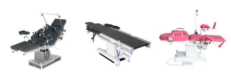 Hospital Equipment Best Quality Cheap Price CE FDA Economic Medical Children Two Crank Stainless Steel Hospital Bed Patient Bed Medical Supply