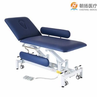 Folding Adjustable Physiotherapy Treatment Electric Massage Table