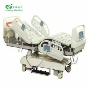 Super Iuxury ICU Bed Multi-Function Electric Hospital Bed with Weighting System (HR-808)