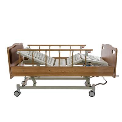 Central Control Brake Manual Hospital Beds with 3 Function Bc03-1c