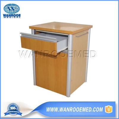 Bc010d Hospital Medical Patient Room Stainless Steel Tabletop Bedside Storage Cabinet Locker with Drawers